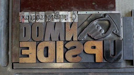 Upside Down, Left to Right: The Letterpress Revival