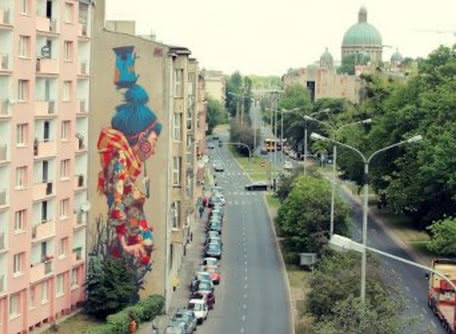 Urban Forms: Sainer Mural in Poland