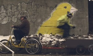 Urban Freestyle Skiing