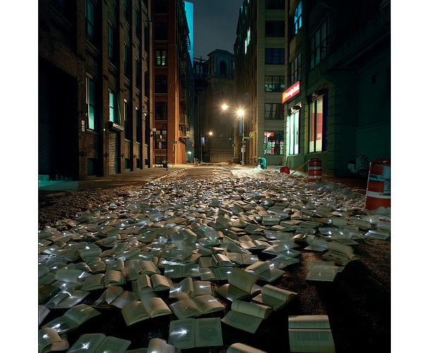 luzinterruptus installation