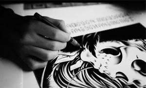 Usugrow - Japanese Punk Calligraphy