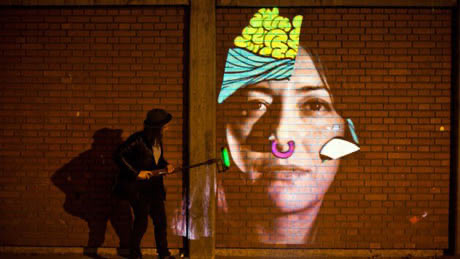 Video Painting - Painting Videos onto Walls