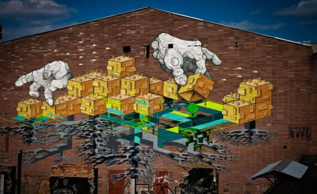 Warsaw All-star Mural: Nawer, Chazme718, Sepe & Roem